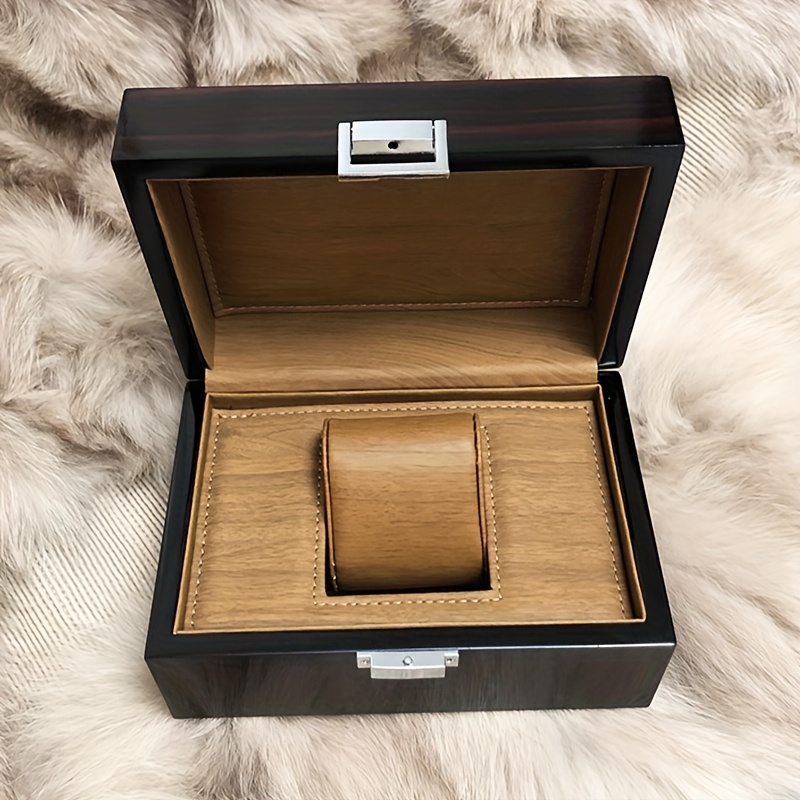 Luxury Watch Store - Luxuriöses, lackiertes Uhrengehäuse aus Holz, geeignet