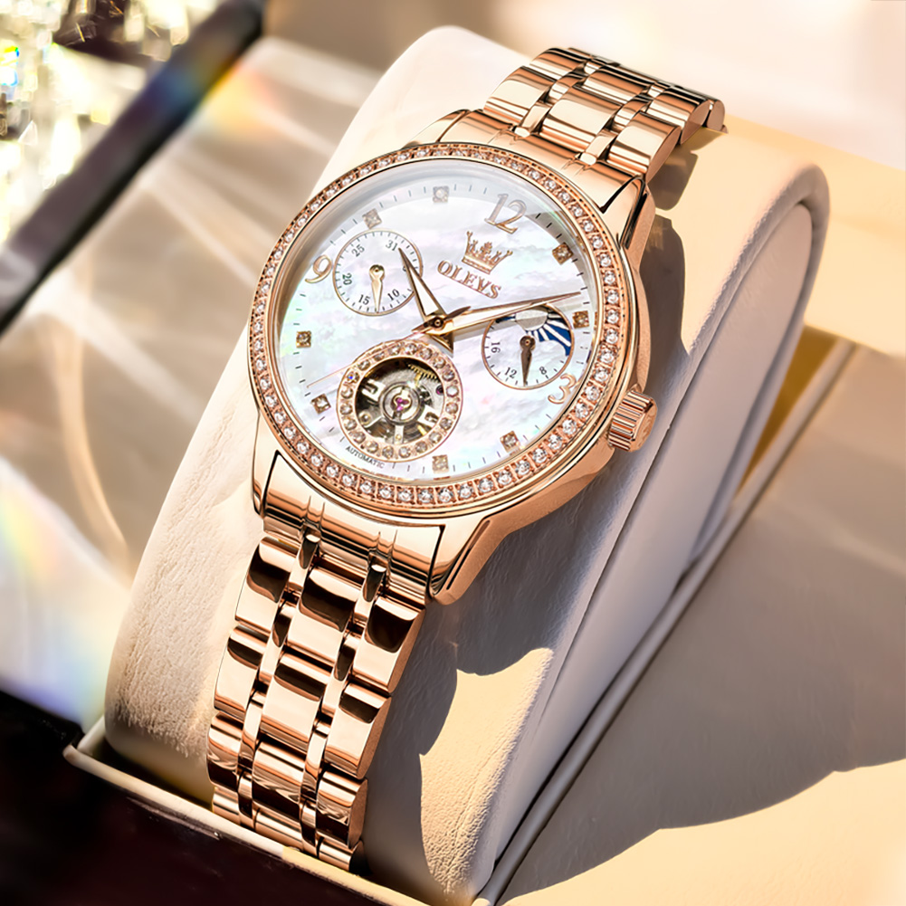 Luxury Watch & Jewellery Recensioni - OLEVS Damenuhren, Top-Marke, luxuriös, modisch, feiner