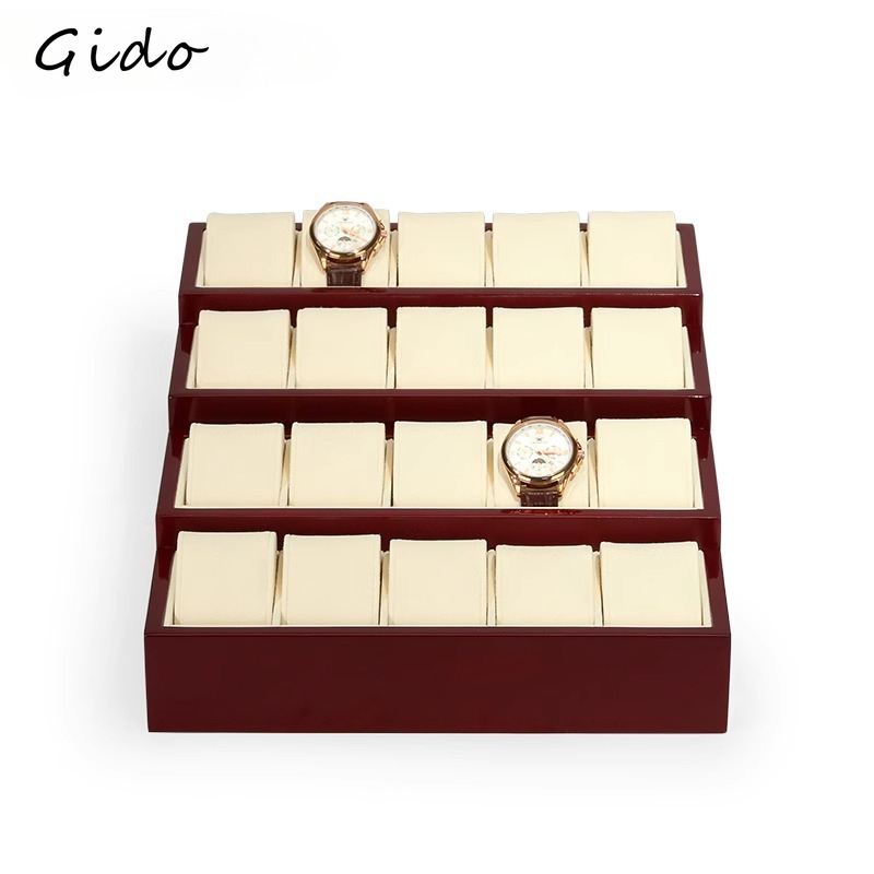 Abgestufter Uhrenständer, Samt – Luxury Watch Tier Bewertung und Preis