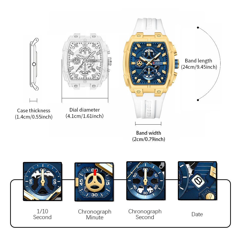 CURREN Luxus-Vintage-Uhr für H – Luxury Watch Quality Bewertung und Preis