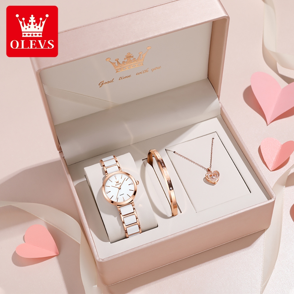 OLEVS Damenuhr 5877, luxuriöse – Luxury Watch & Jewellery Recensioni Bewertung und Preis