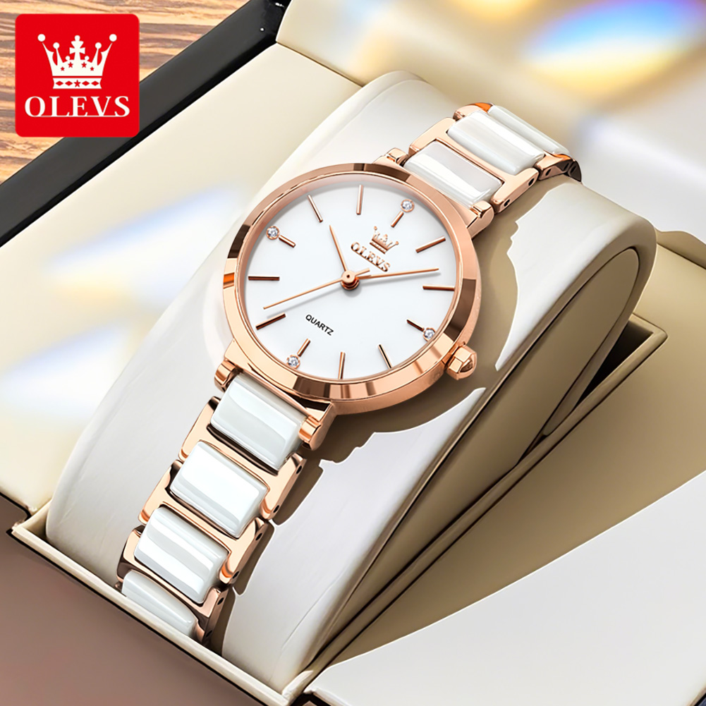 OLEVS Damenuhr 5877, luxuriöse – Luxury Watch & Jewellery Recensioni Bewertung und Preis