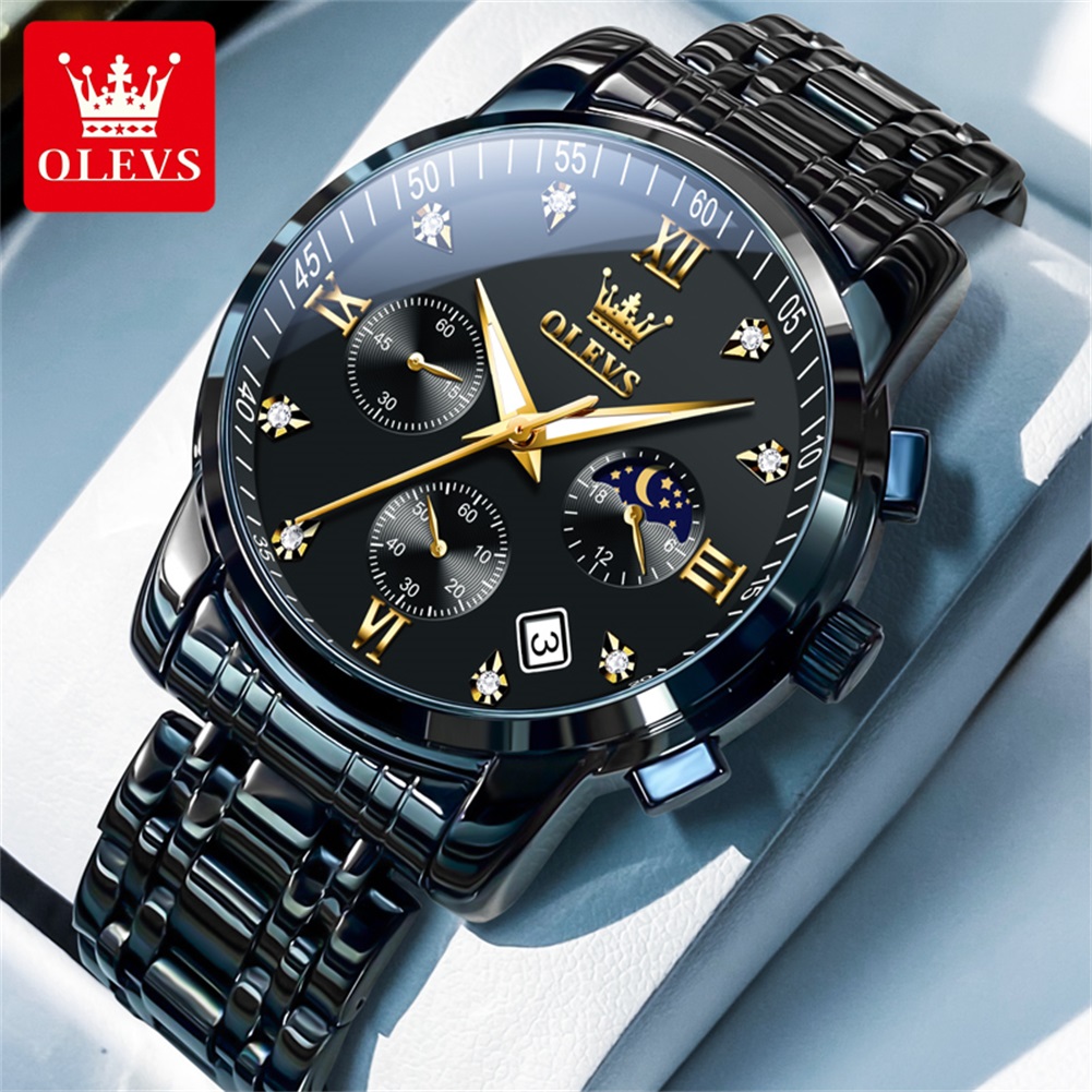 OLEVS Beliebte Herrenuhren aus – Luxury Watch Quality Bewertung und Preis